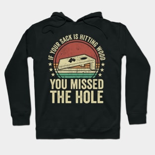 Funny Cornhole Player Corn Hole Hoodie